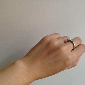 Buttons ring on hand copy