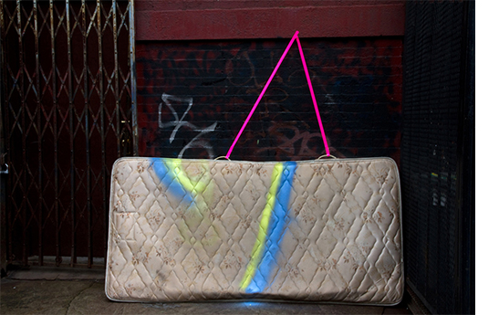 Nothing even mattress, 2012